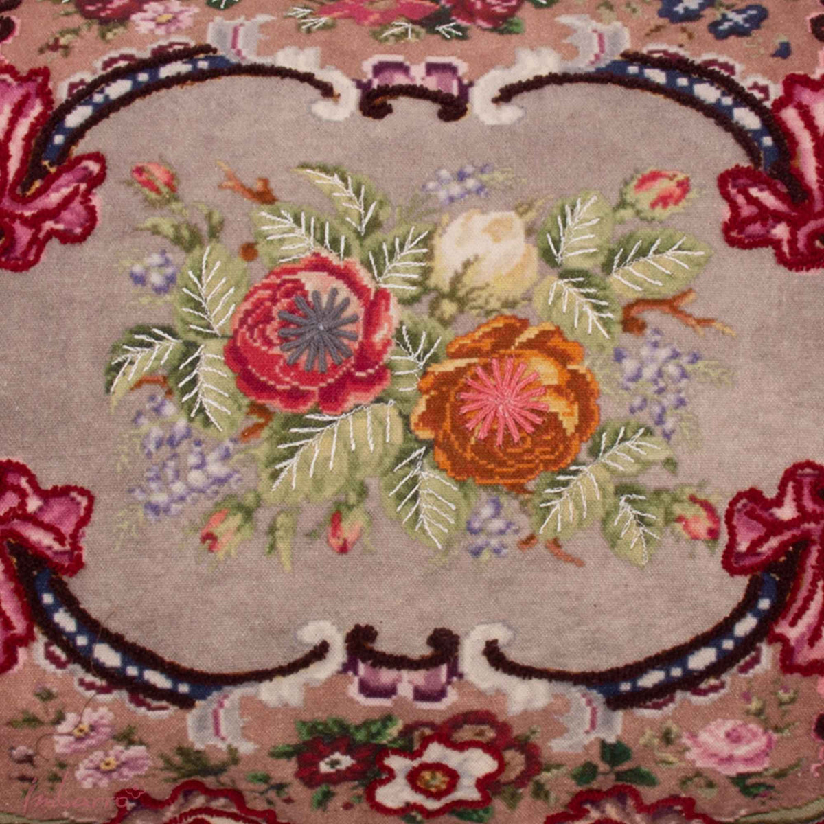Sierkussen Vintage bloemen - 40x60 cm