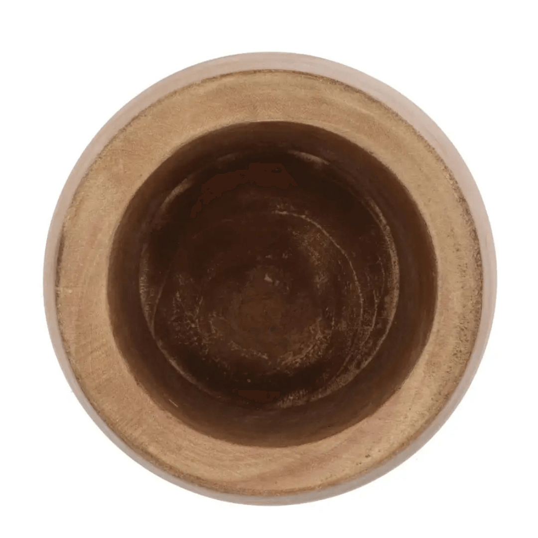 Houten Vaas - 29cm Hoog