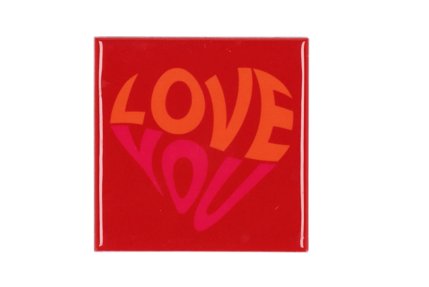 Tegeltje " Love You "