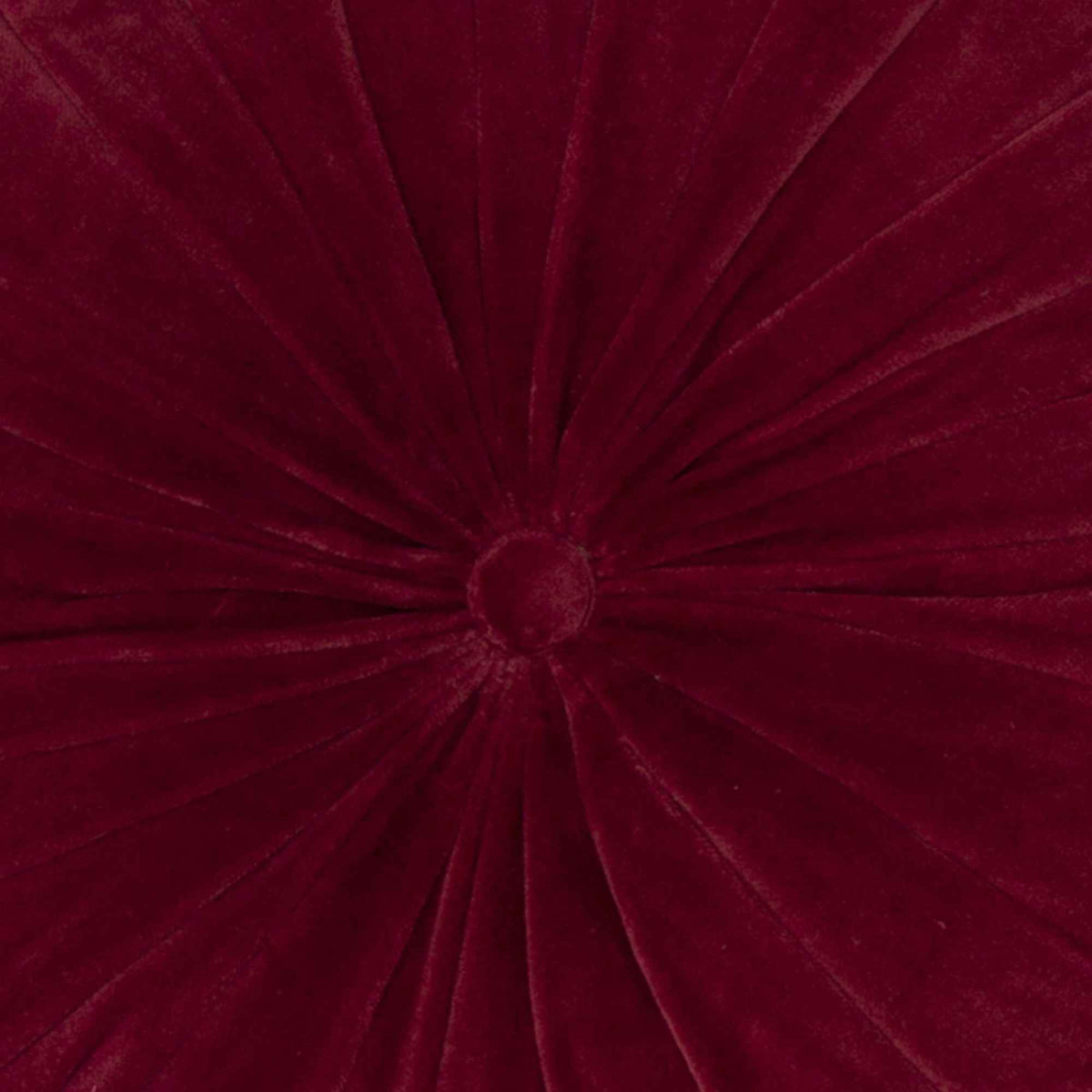 ond velvet sierkussen burgundy - Ø45 cm