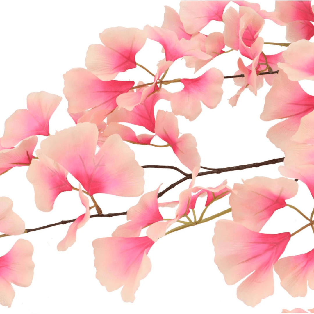 Kunstblume Dahlienknolle – weiß/hellrosa