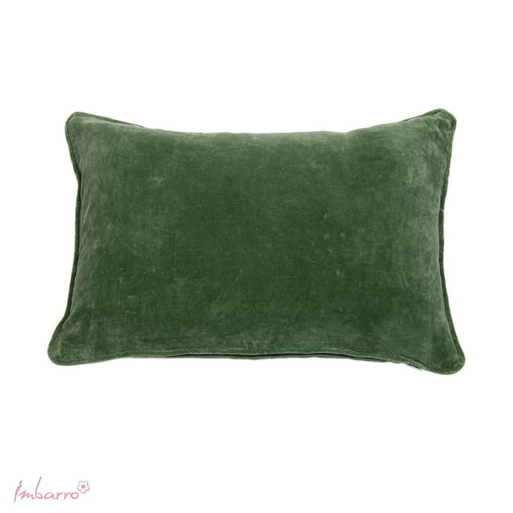 Sierkussen Uni Groen – Cozy Feeling – Velvet – 40x60 cm