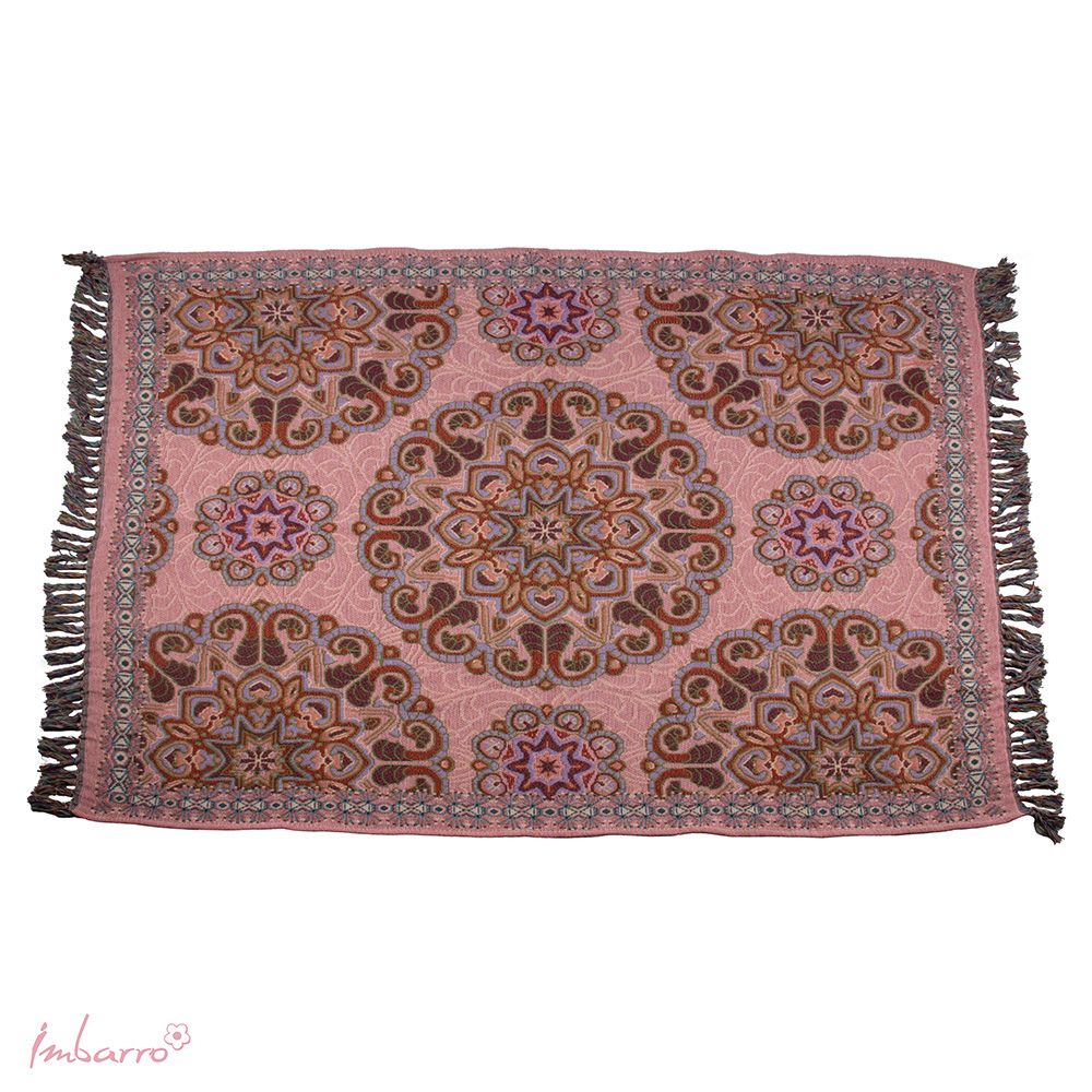 Plaid Geweven - Roze – 130 x 170 cm