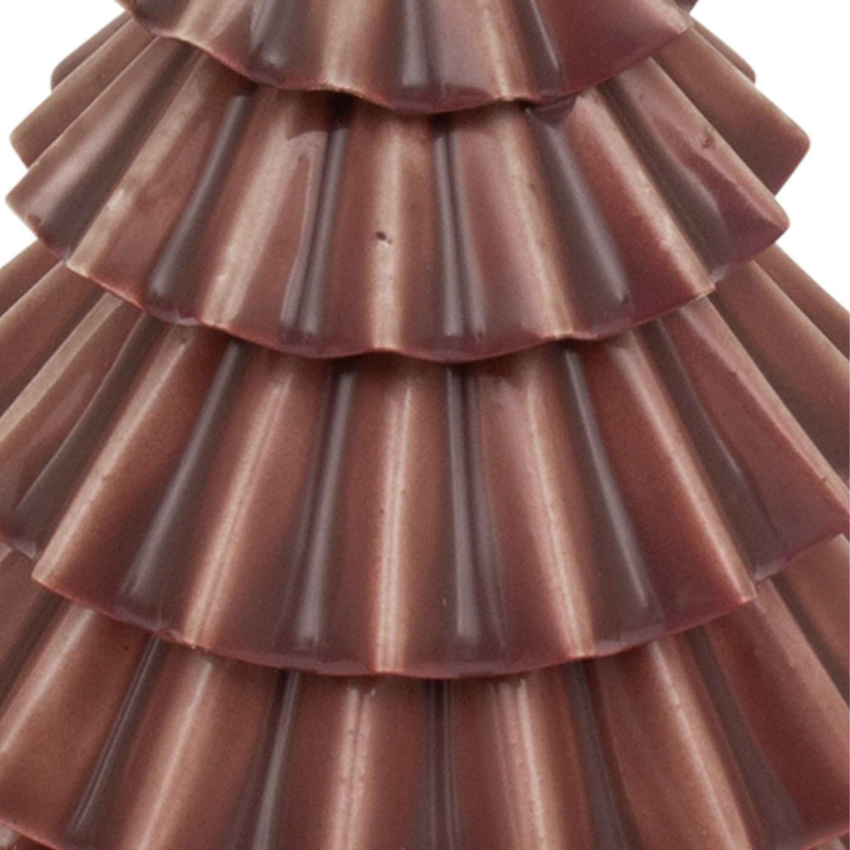 Metalen kerstboom - Bruin - 22 cm