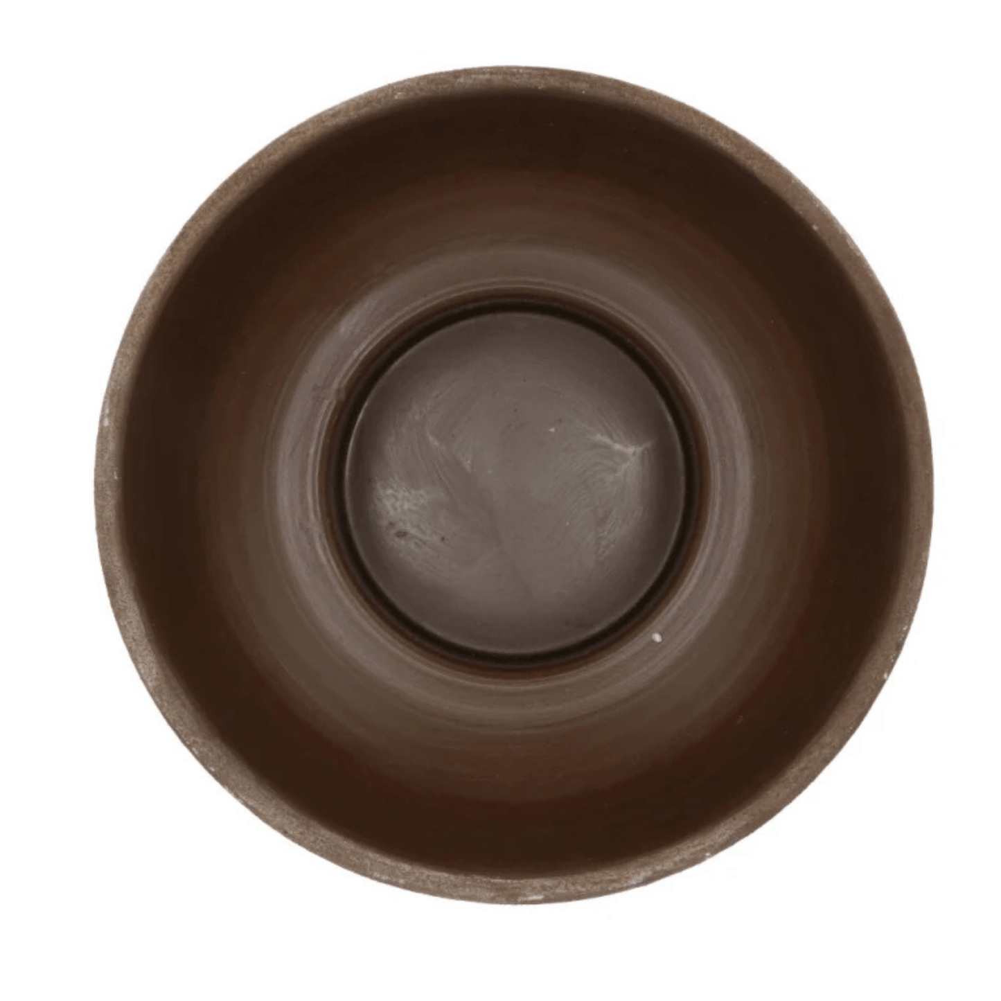 Tontopf rustikal - braun - 22 cm hoch