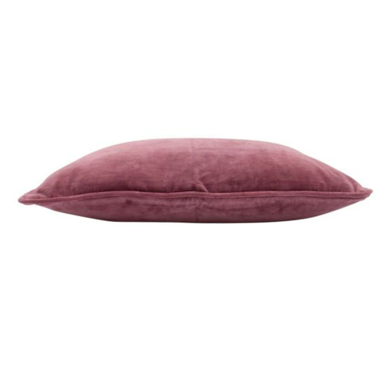 Mauve velvet sierkussen - 40x60 cm