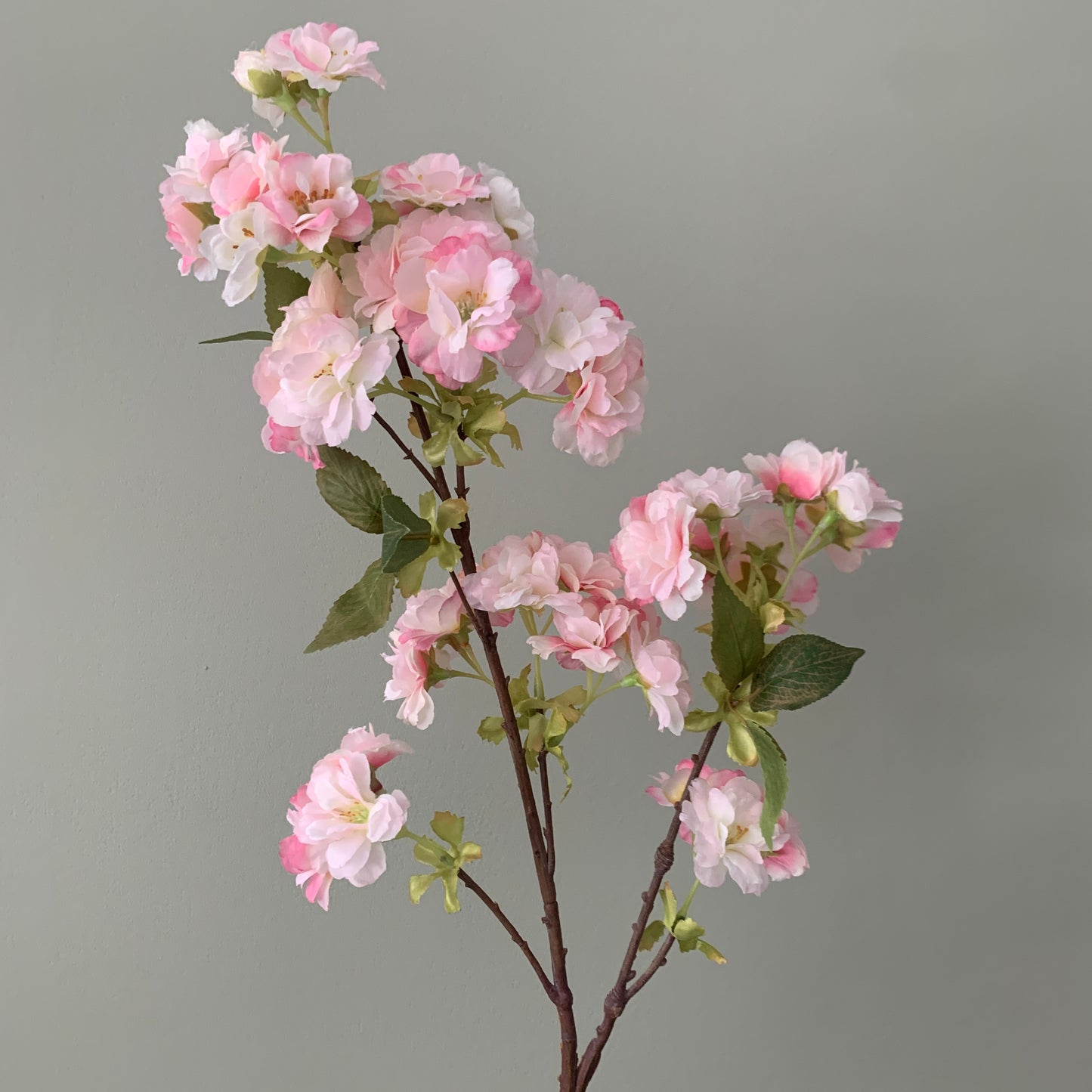 Zijden Cherryblossen tak licht roze