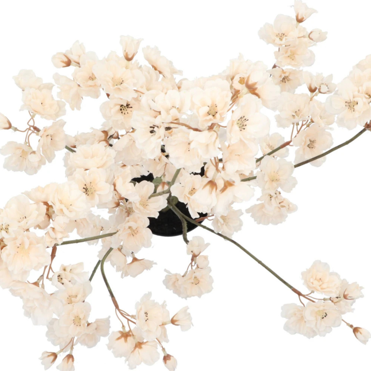 Kunst Bloesemboompje - champagne - 90cm hoog