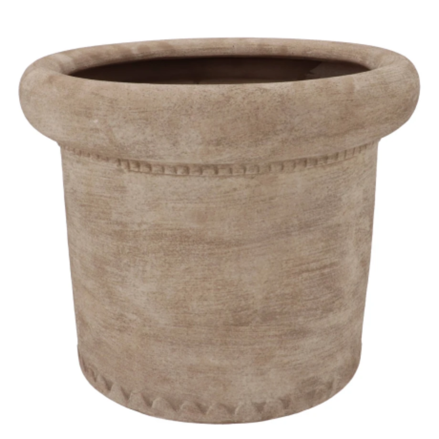 Aardewerken pot - rustiek bruin