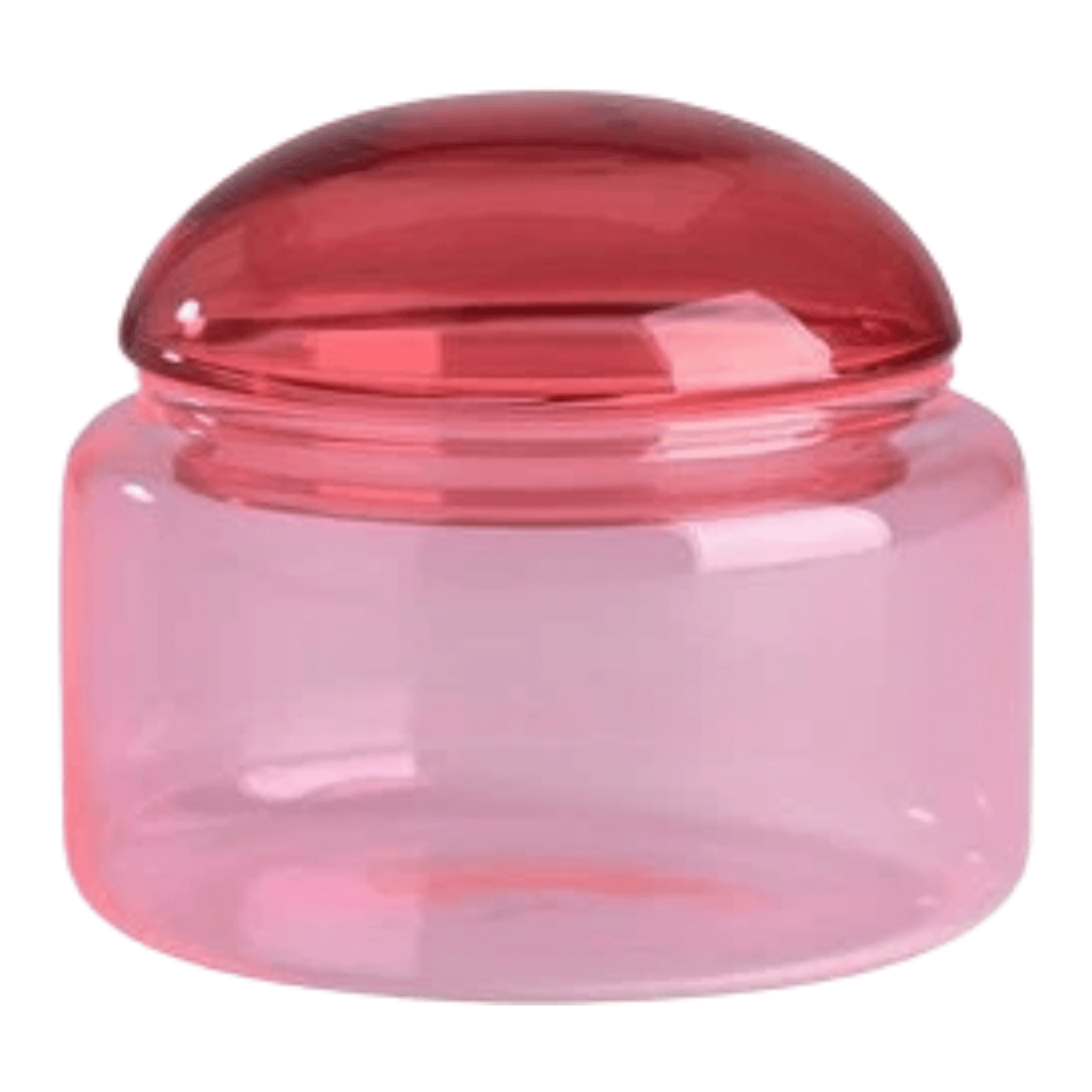 Voorraadpot rood/roze small