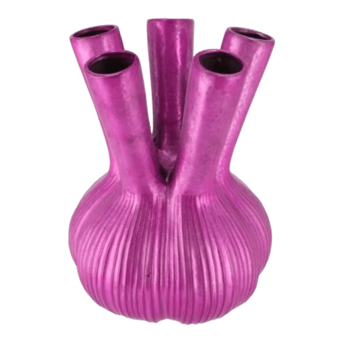 Aglio / tulpenvaas in fuchsia