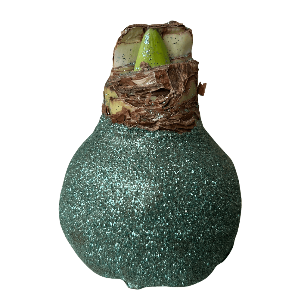 Amaryllisbol met Glitter - Groen
