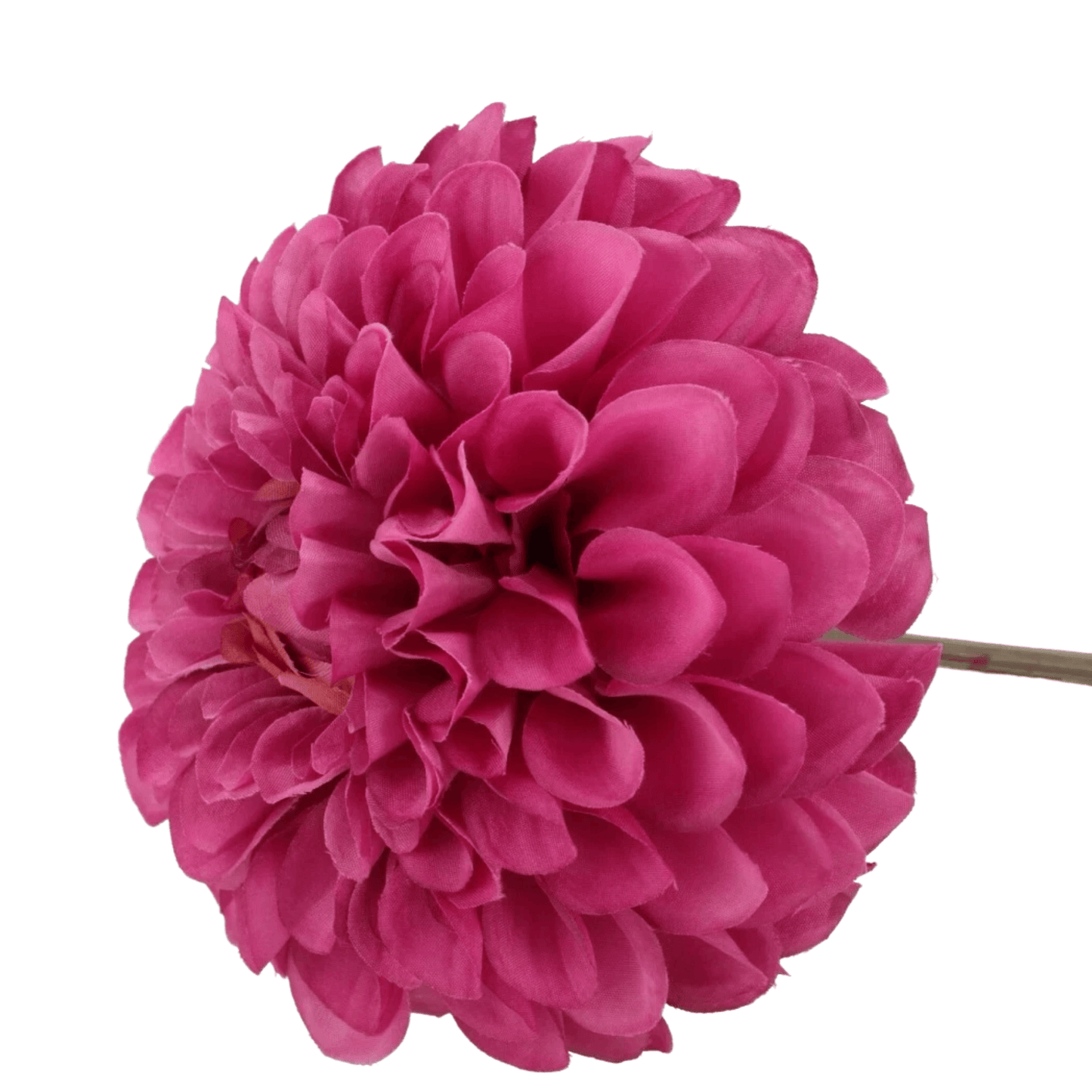 Kunstbloem Dahlia bol - paars