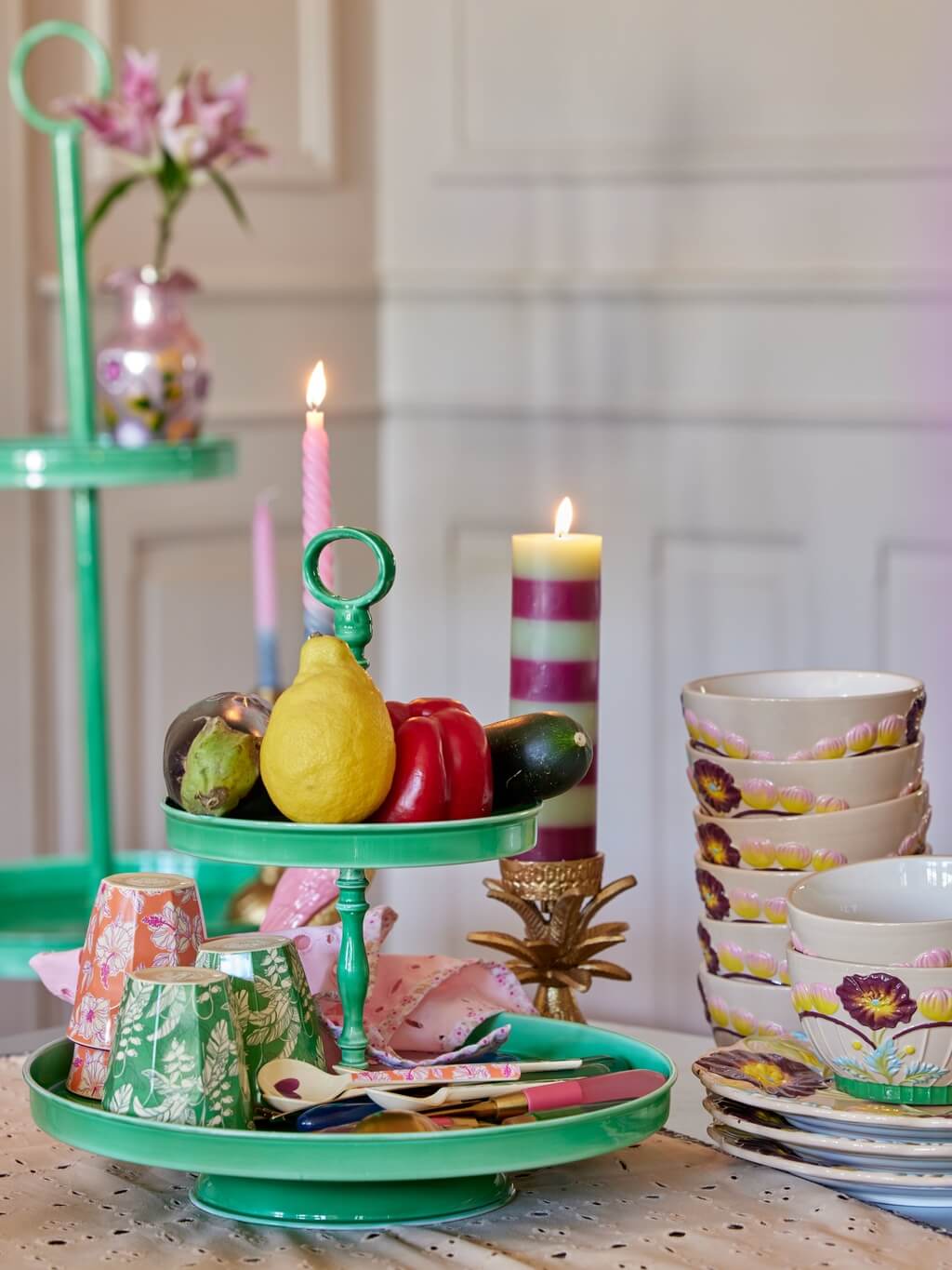 Etagere groen - Rice