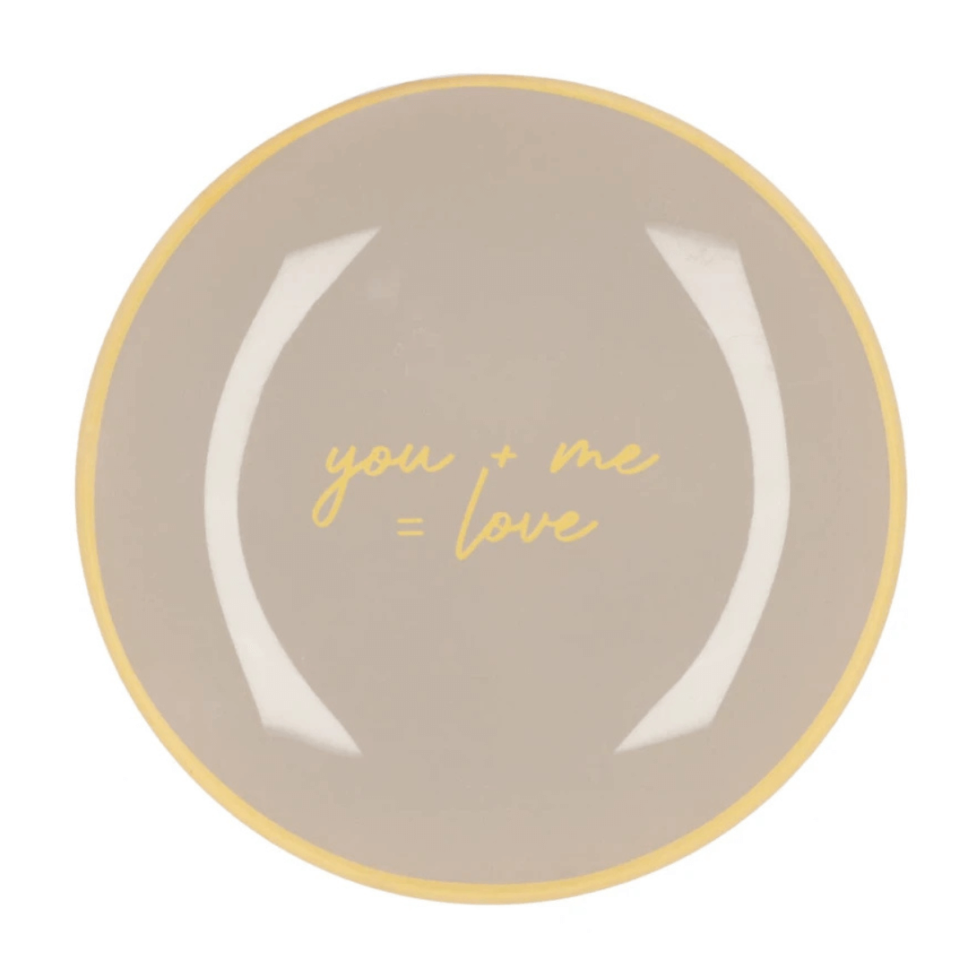 Bordje van Glas - You and Me = Love