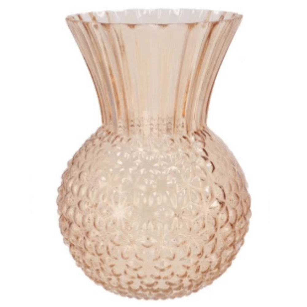 Glazen vaas Dreamy Pastel Peach - In 2 Maten