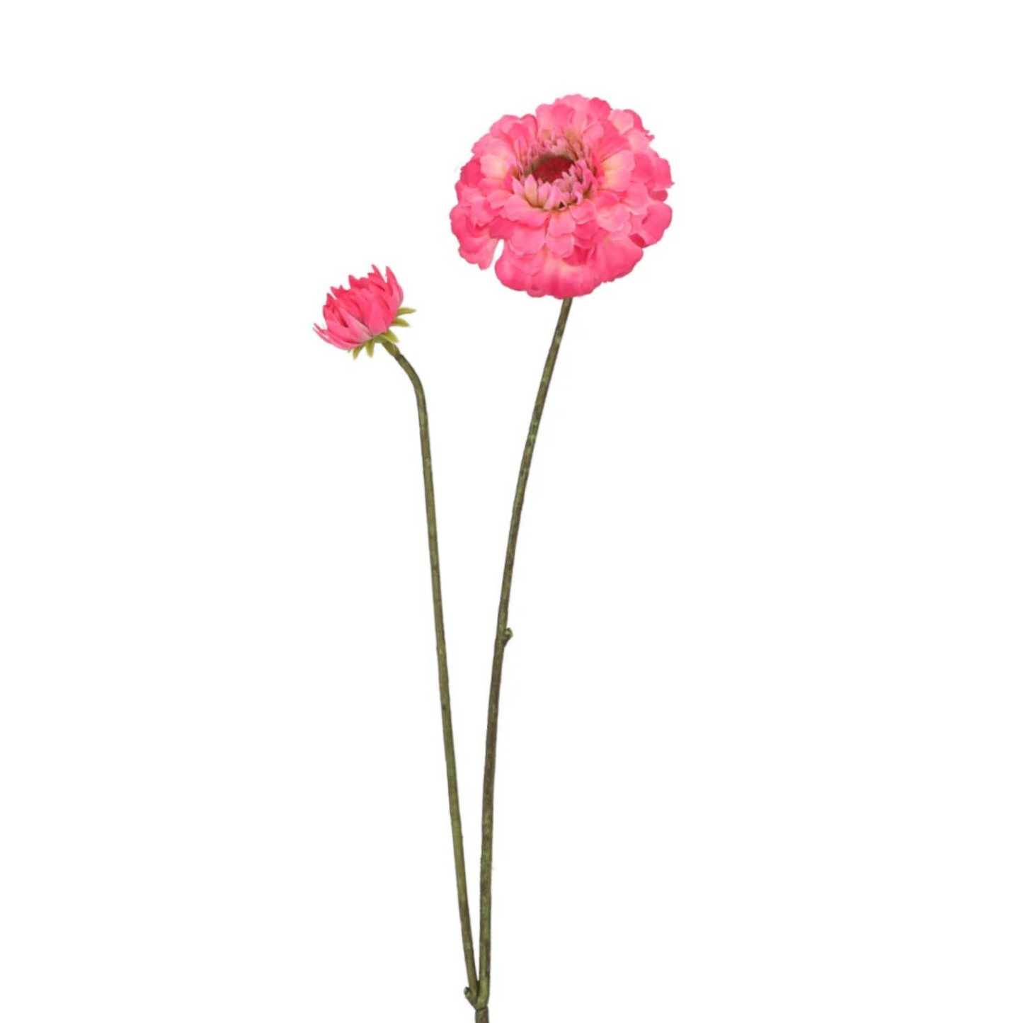 Kunstbloem Zinnia – Fuchsia Roze – 54 cm
