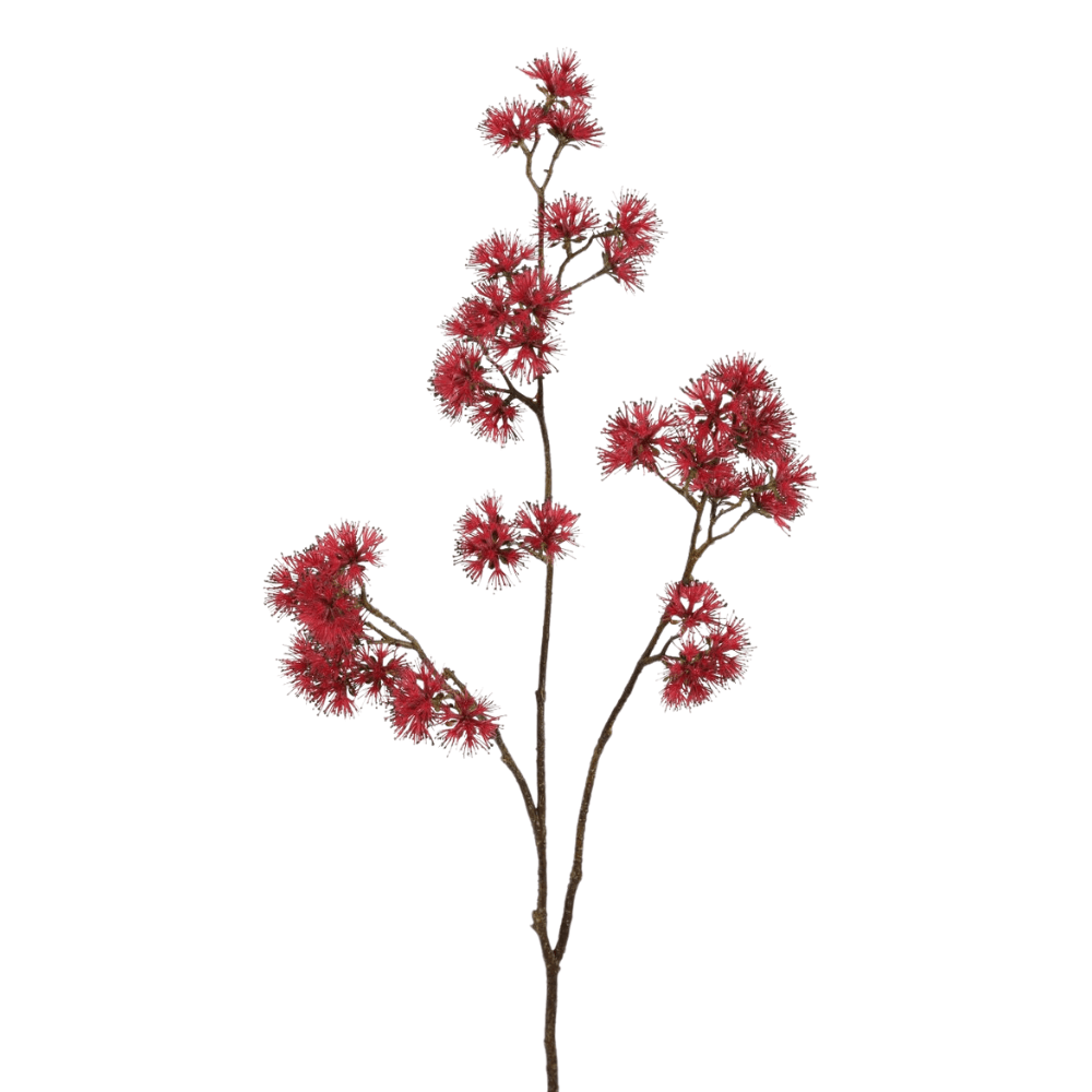 Hazeltak Kunstbloem – 89 cm – Warmrood