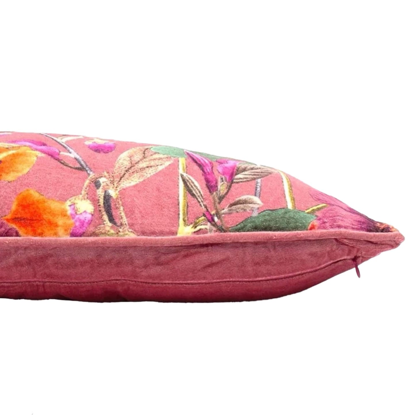 Sierkussen bloedprint Roze incl. vulling