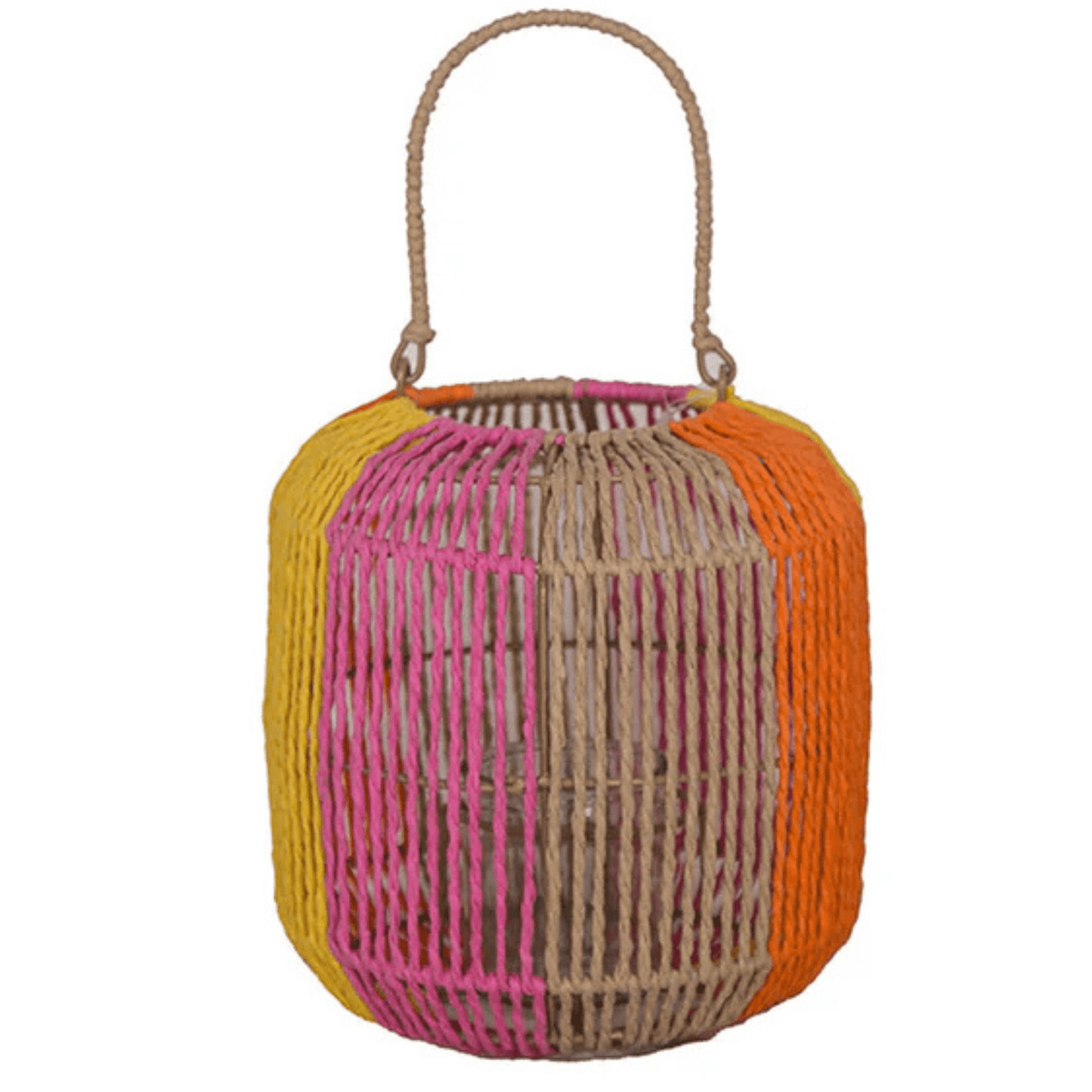 Laterne Papierschnur multicolor – 23 cm