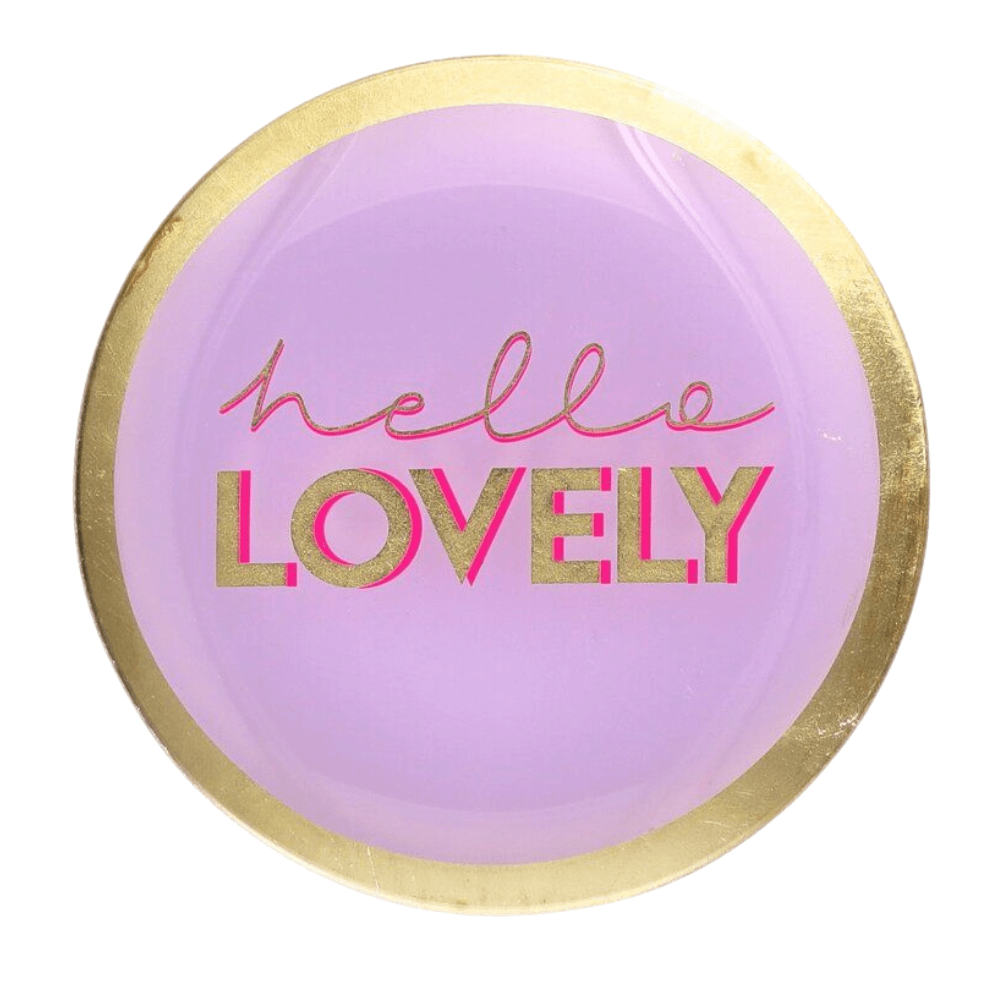 Love plate "Hello Lovely" - Maat S