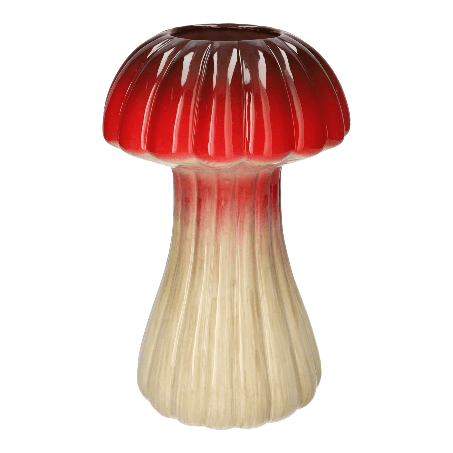 Paddenstoel Champignon Vaas - XL - 28,5cm hoog