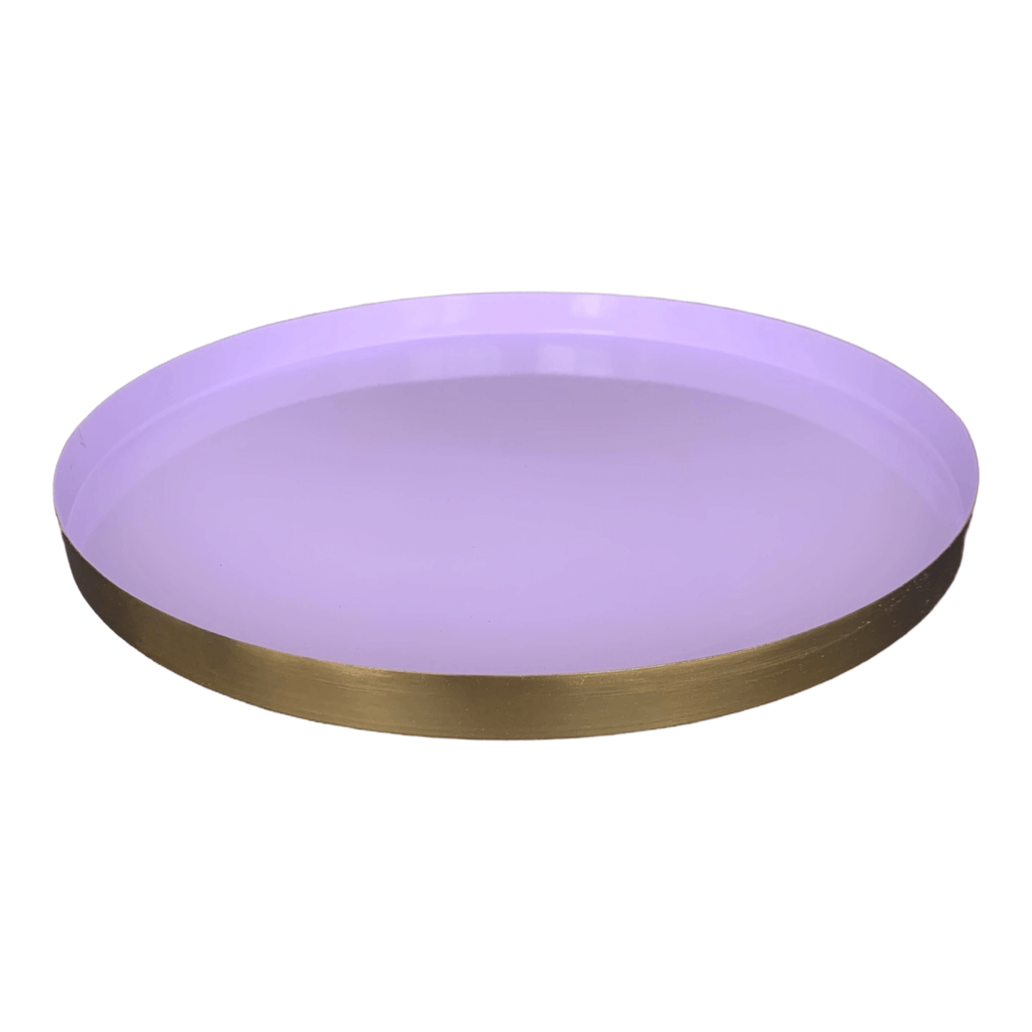 Marrakech rond dienblad Lila 33x2cm met kleine beschadiging