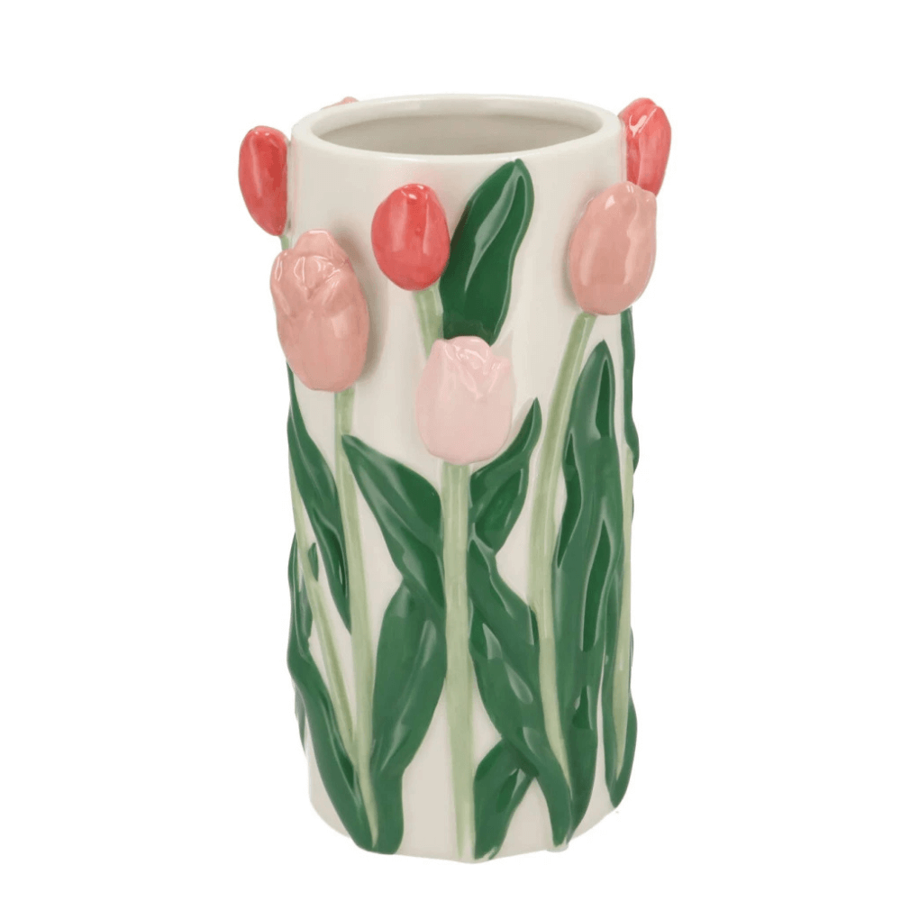 Tulpenvaasje - Diverse Roze Tinten