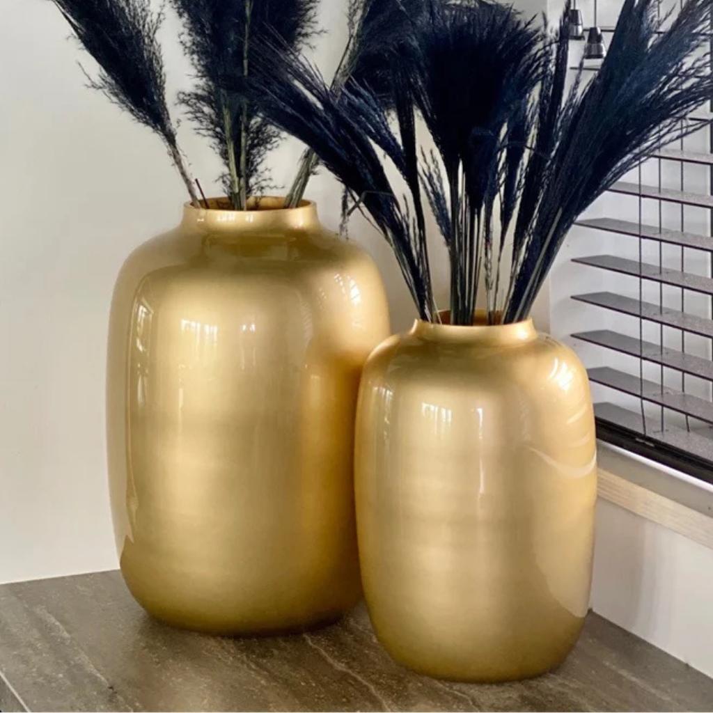Glazen Vaas – Goud