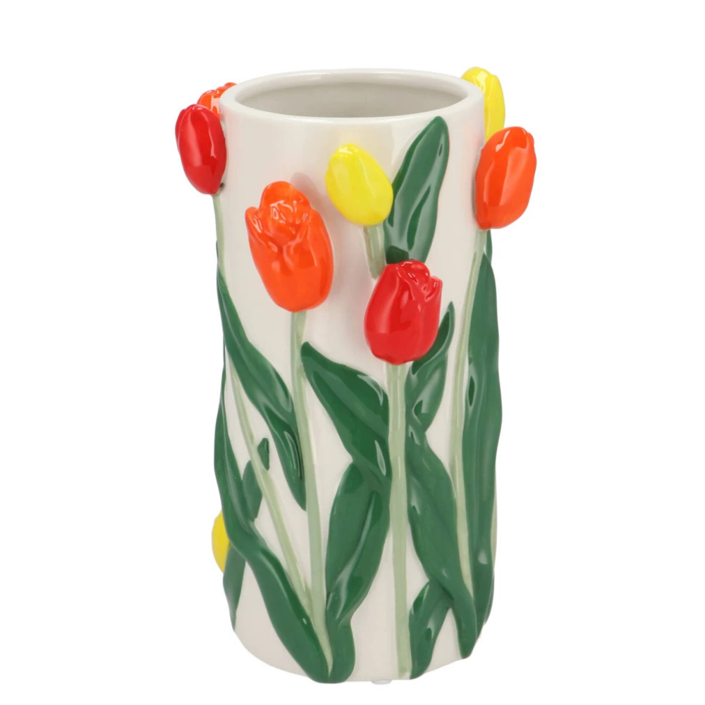 Tulpenvaasje - Oranje/Geel/Rood