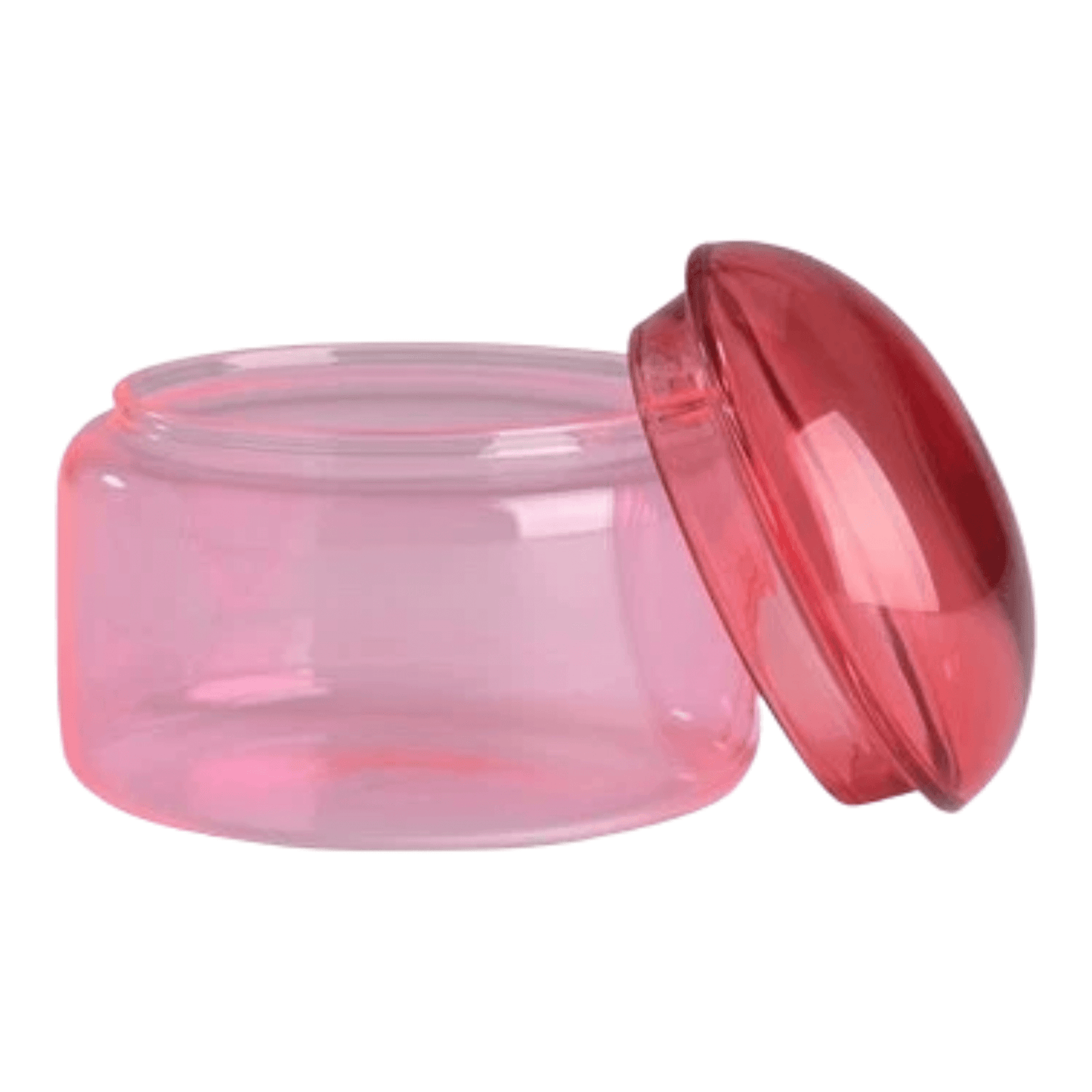 Voorraadpot rood/roze small