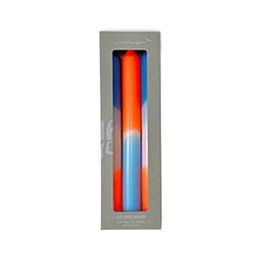 Dip Dye kaars Neon - Coral Playa