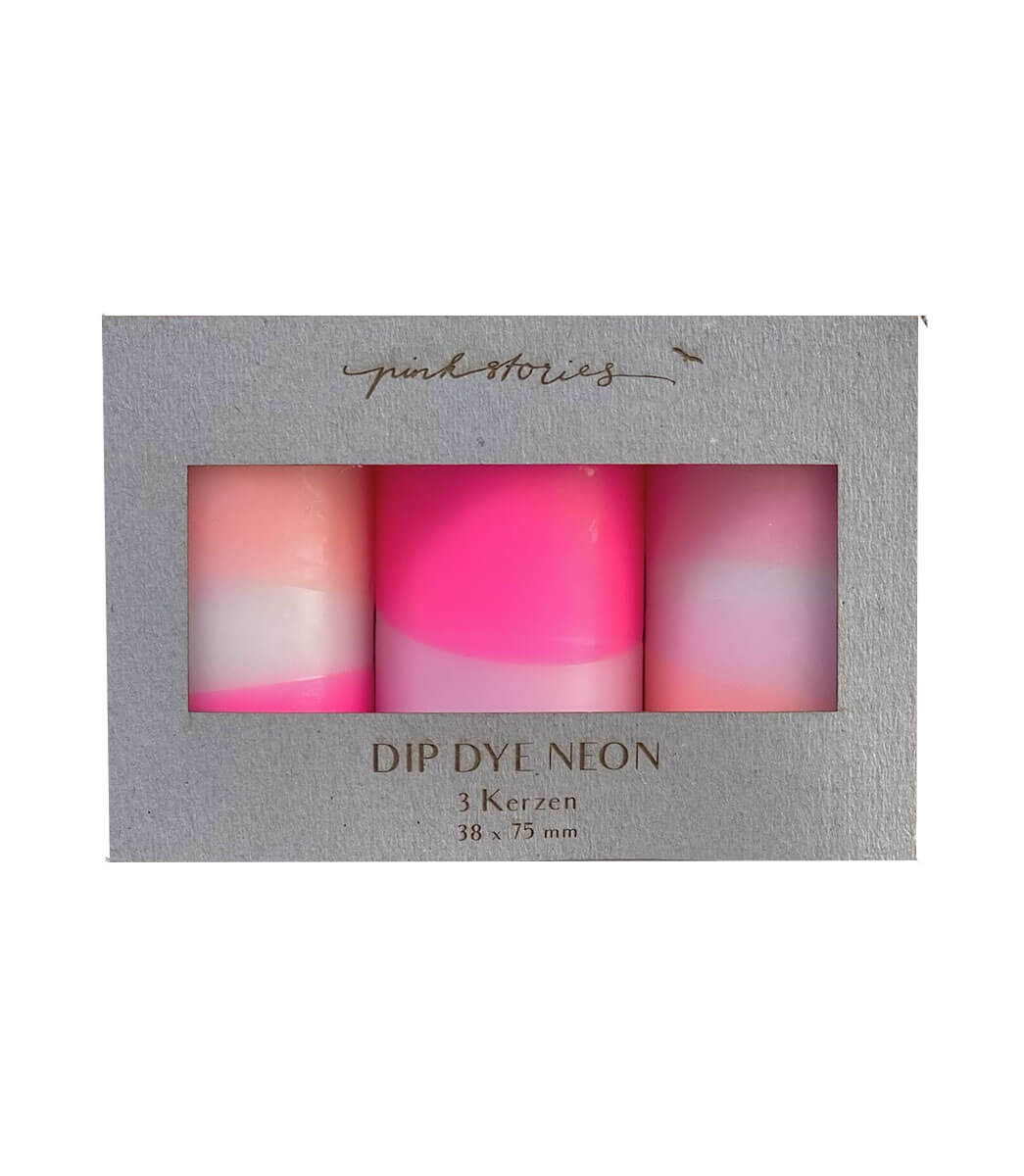 Dip Dye kaarsjes Flamingo Cookies