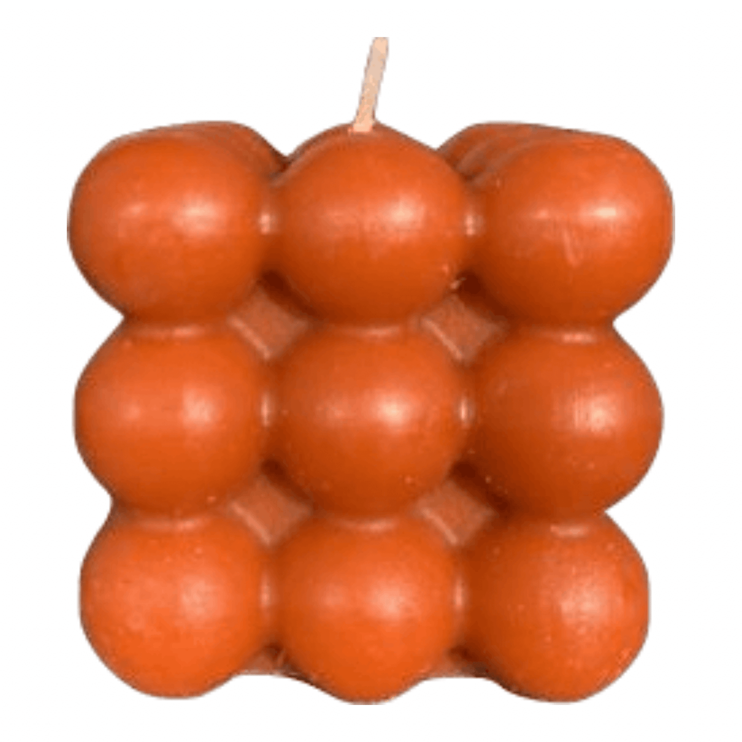 Bubbel geurkaars White Tea brique van Ravie 5,5cm x 5,5cm