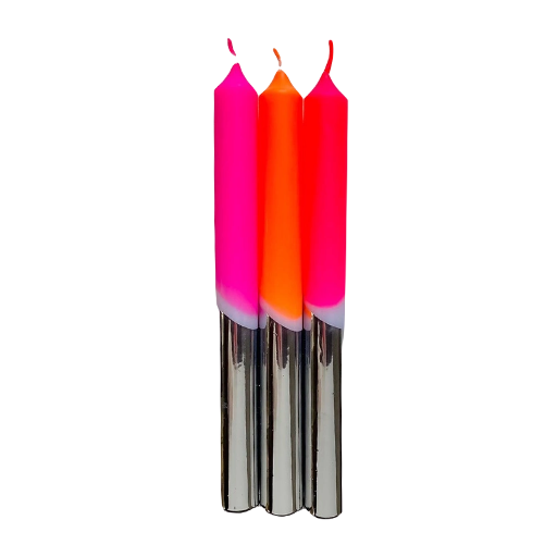 Dip Dye kaars Pop collectie Girl on fire