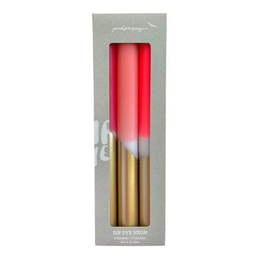 Dip Dye kaars Autumn Indian Summer