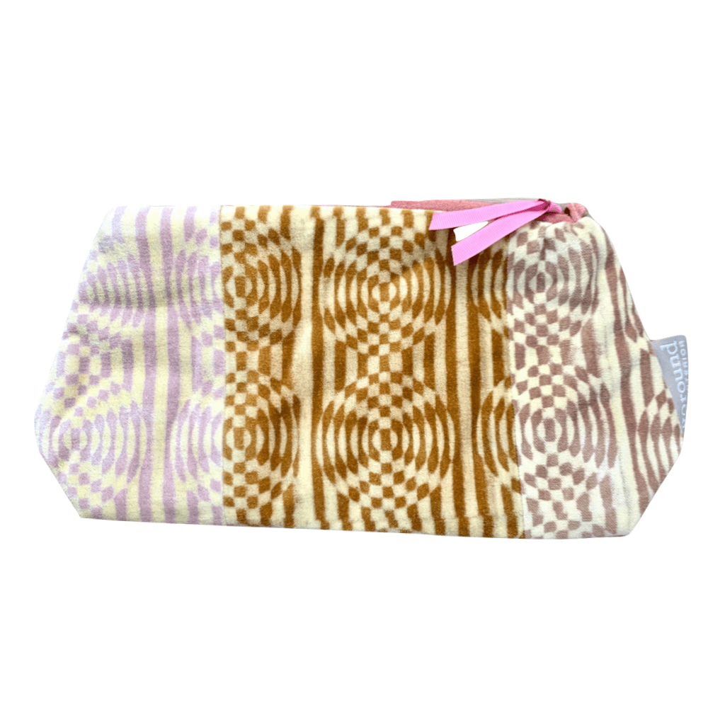 Toilettas en etui Barley van fluweel