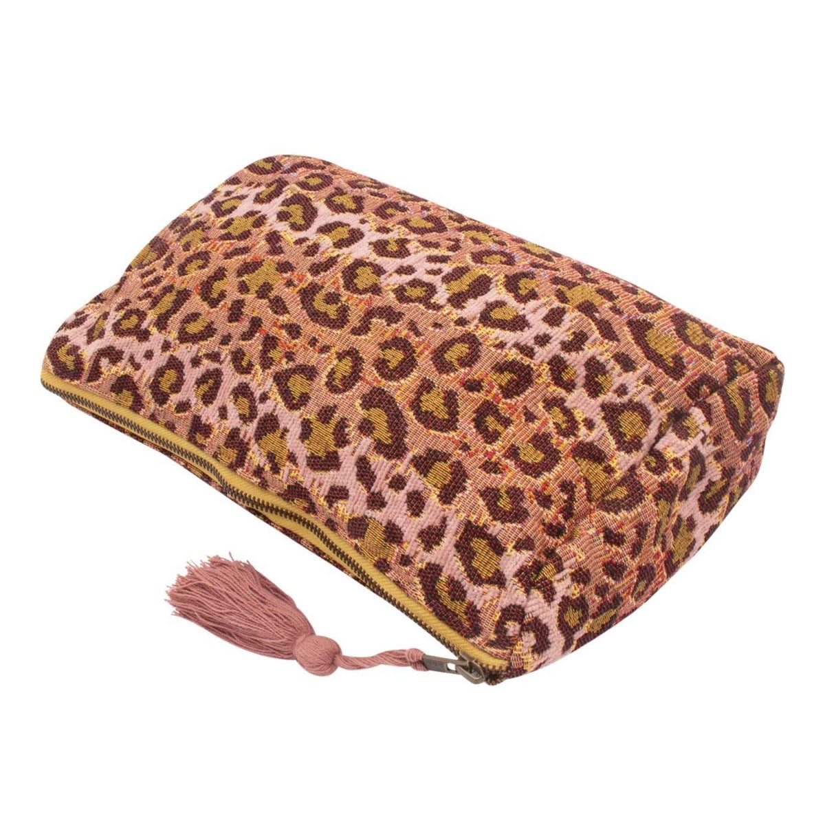 Toilettas luipaard - roze