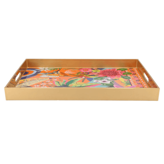 Tropical Tablett – Melamin – Ø 35 cm