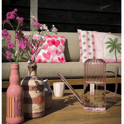 Outdoorkissen Palme bunt – 45x45 cm