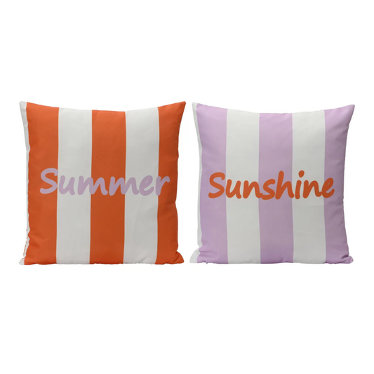 Outdoorkissen Palme bunt – 45x45 cm