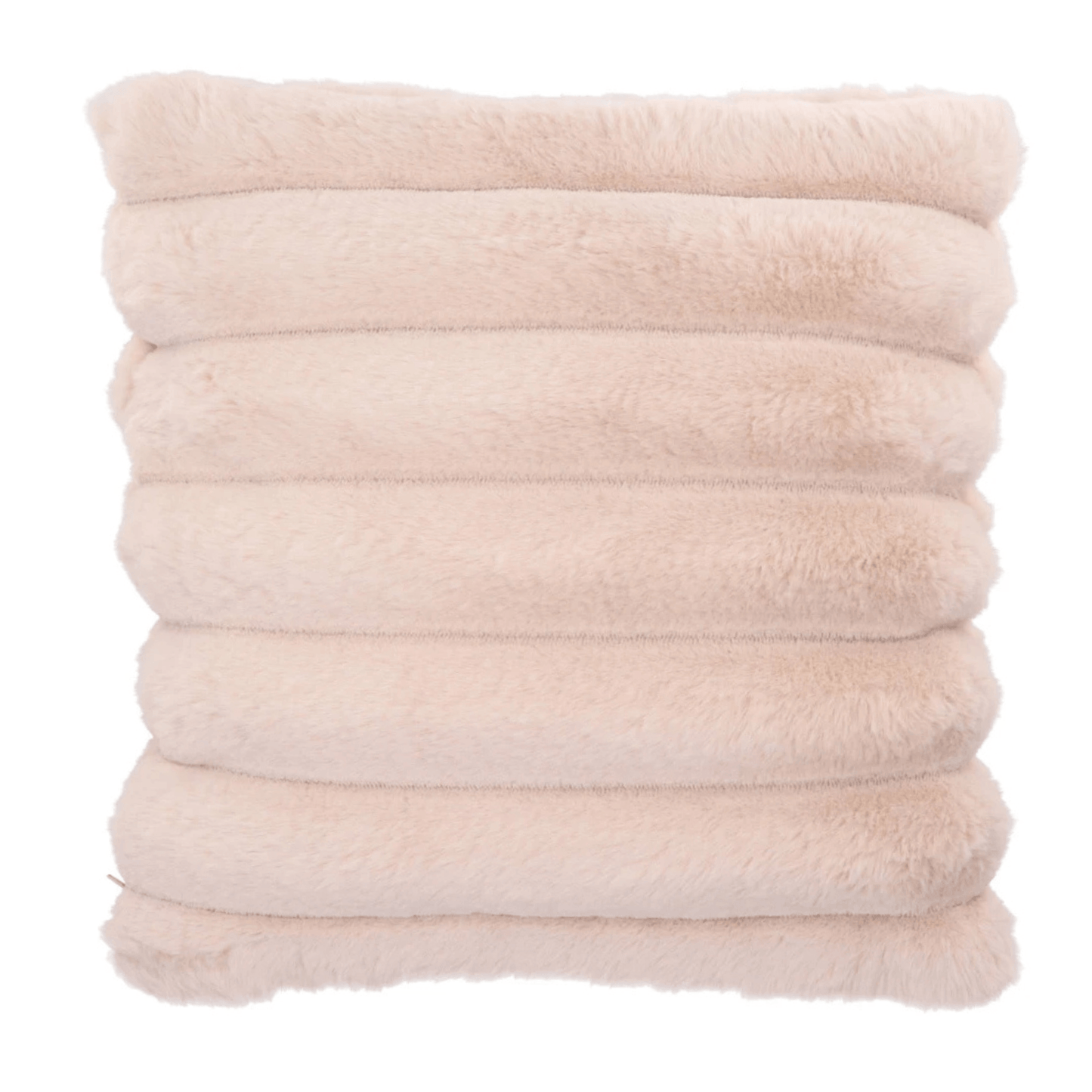 Fluffy kussen - Beige - 40 x 40 cm