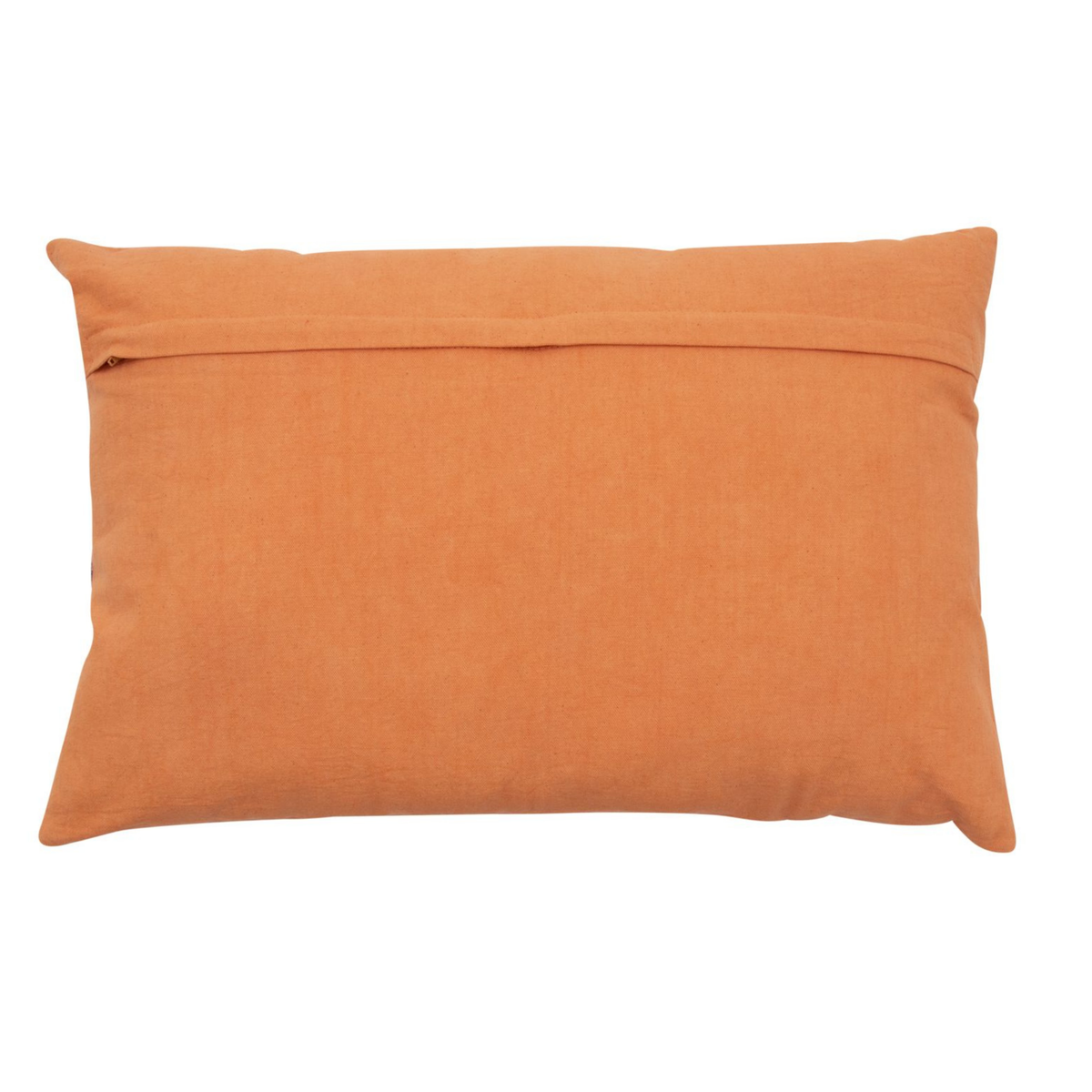 Vintage sierkussen roze oranje - 40x60 cm