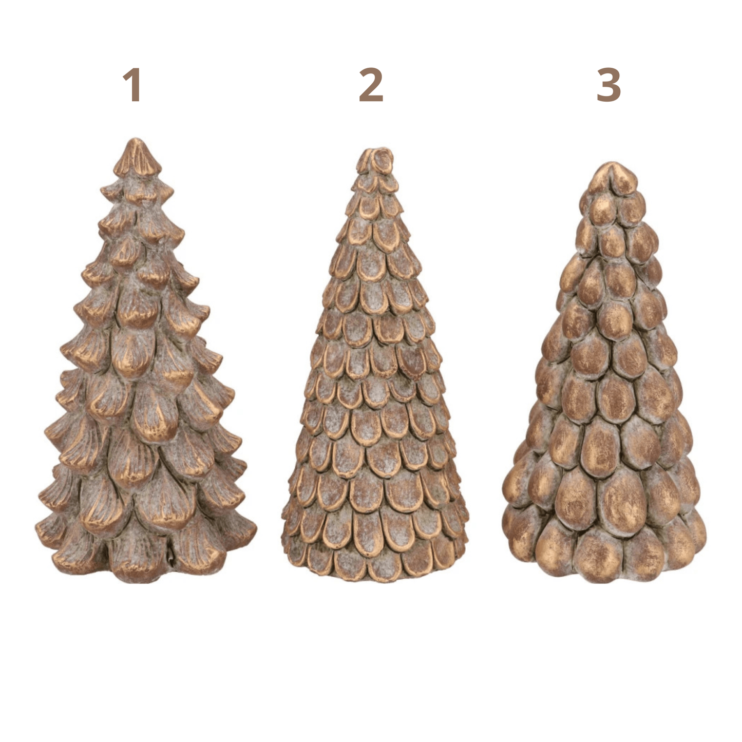 Weihnachtsbaum-Vase – Grüne Keramik