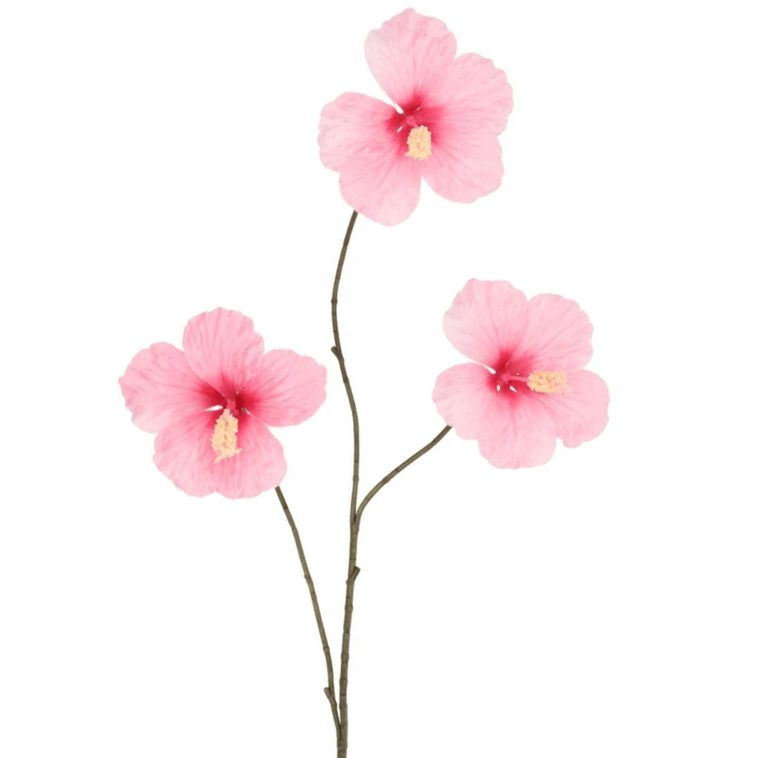 Kunstblume Dahlienknolle – weiß/hellrosa