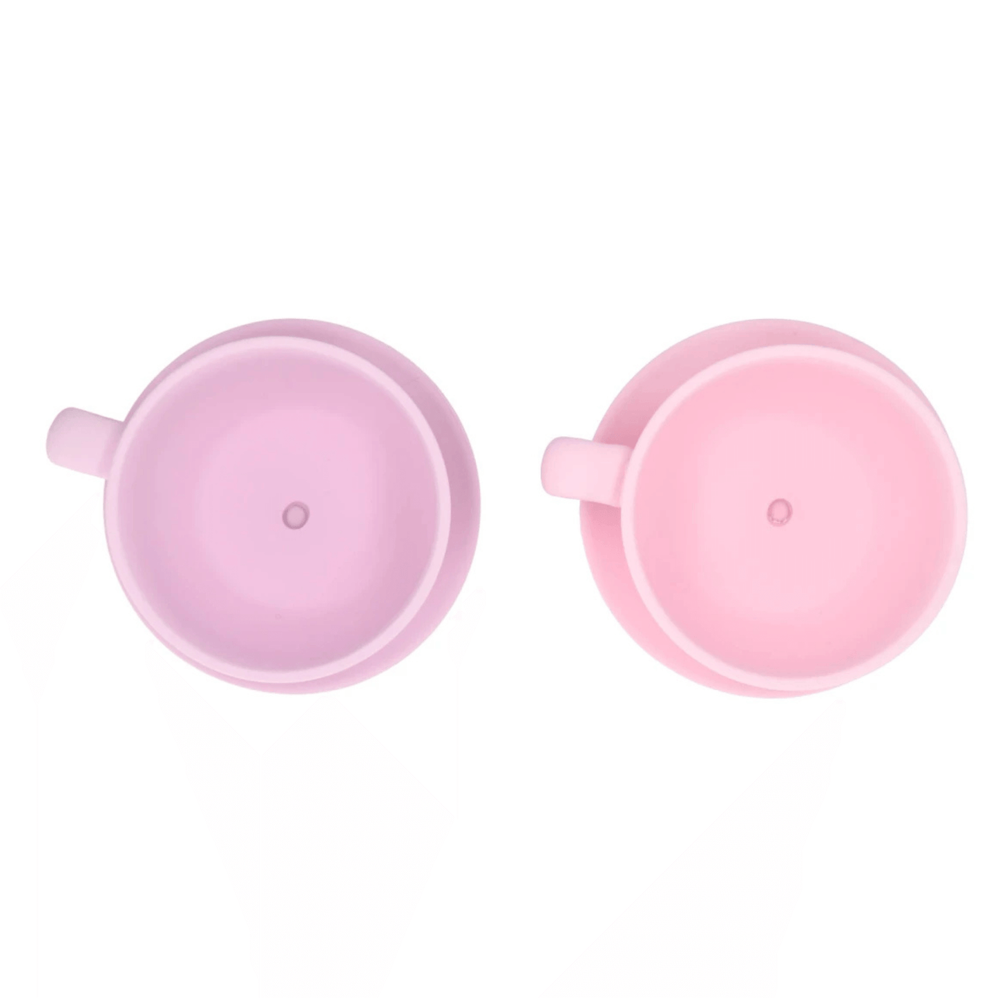 Kop & schotel plantenpotje – roze & paars