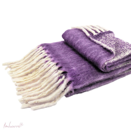 Plaid Paars – 130x170 cm – Wolmix