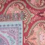 Jacquard plaid Burgundy - 130x170 cm