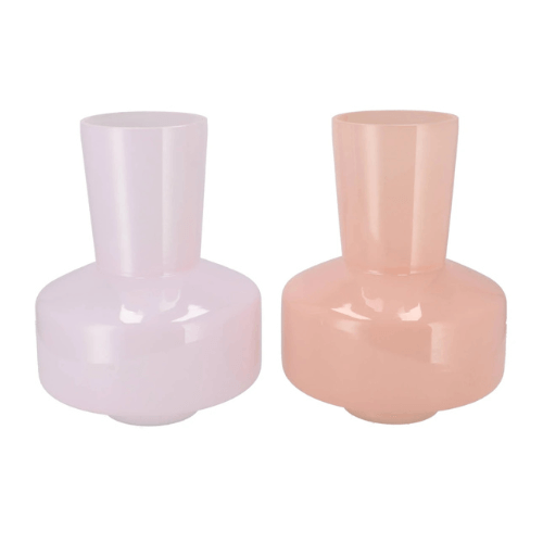 Glazen Vaas – 26 cm – Pastel