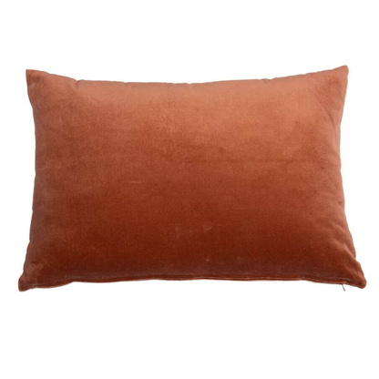 Dekokissen Uni Karamell – Cozy Feeling – Samt – 40x60 cm